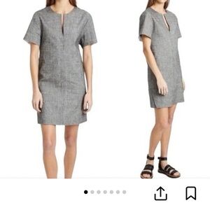 Theory Gray Mini Dress